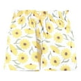 thumbnail image 3 of Hudson Baby Infant Girls Shorts Bottoms 4-Pack, Yellow Daisy, 9-12 Months, 3 of 3