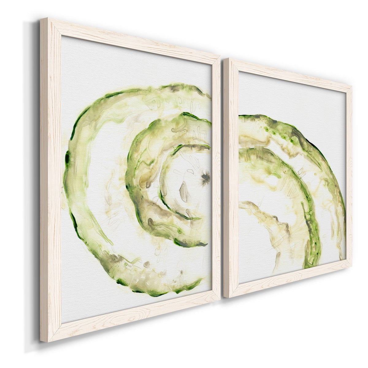 Lichen Halo V - Premium Framed Canvas 2 Piece Set - Ready to Hang
