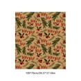 thumbnail image 3 of Kugisaki Vintage Christmas Gift Wrapping Paper, 27.6” x 39.4” Per Sheet, Kraft Wrapping Paper with Xmas Elements Pattern, Festival Party Holiday Gift Wrapping Paper, 3 of 6