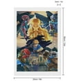 thumbnail image 2 of The Legend of Zelda Diamond Art Kits for Adults Diamond Art Gem Art Painting Full Drill Round Art Gem Painting Kit for Home Wall Decor 8"x12", 2 of 6