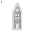thumbnail image 3 of Scented Candle Mold Silicone Candle Mold for Handmade Soap Cake Decoration Diy Crafts Exquisite House-shaped Design Easter Rabbit Mold for Home, 3 of 5