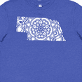 thumbnail image 4 of Inktastic Nebraska Silhouette Mandala Youth T-Shirt, 4 of 5