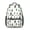 Bigfoot and Tree, variant on Bigfoot and Human Black Pattern Backpack for School, Cute School Bag with Adjustable Shoulder Straps and Padded Back, 15.3"x11"x6.7"