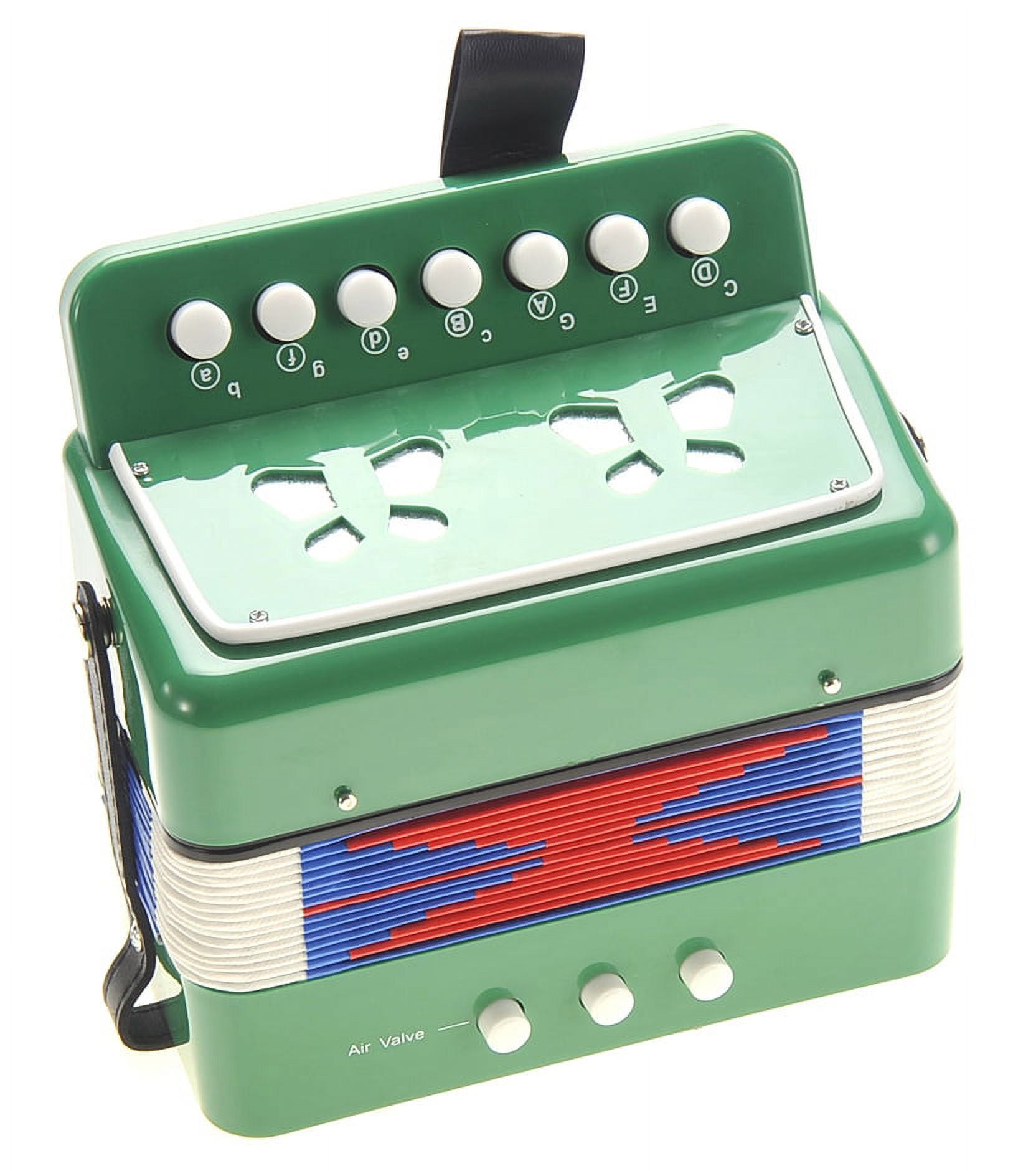 Music Magic PlayWorld Children's Musical Instrument Accordion - Green