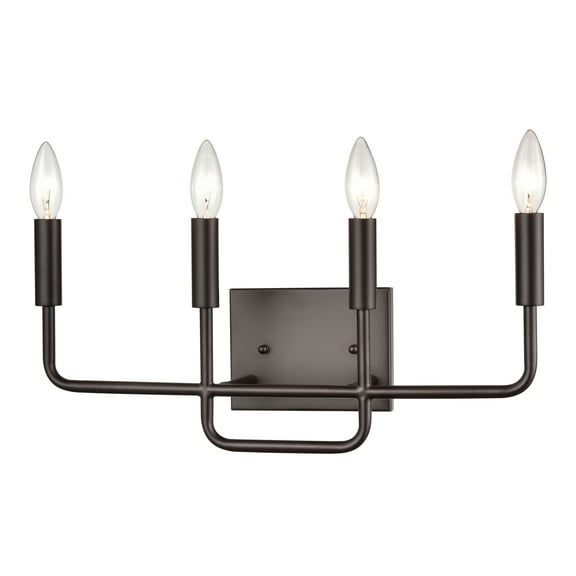 Thomas Lighting - 4 Light Medium Bath Vanity-Oil Rubbed Bronze Finish