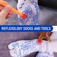 thumbnail image 3 of Chaussettes et Outils de Réflexologie, Chaussettes de Réflexologie avec Outils de Massage pour Femmes, Ensemble de Chaussettes d'Acupression pour Pieds à la Maison, Outil de Massage à Points de Déclenchement (Hommes), 3 of 7