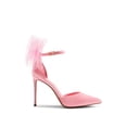 thumbnail image 3 of Zapatos de Tacón Alto para Mujer DREAM PAIRS en Rosa con Tiras, 3 of 5