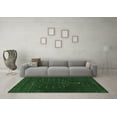 thumbnail image 3 of Ahgly Company Indoor Square Abstract Emerald Green Contemporary Area Rugs, 8' Square, 3 of 4