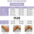 thumbnail image 3 of DEBGFS Bas de Compression Noirs 20-30 mmHg, Bas de Compression Cuisse Sans Pieds pour Femmes et Hommes, Noir, m, 3 of 8