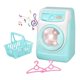 thumbnail image 1 of Juguete de lavadora para niños, juego de simulación de limpieza del hogar, juego de lavandería para muñecas, juguete preescolar para niños como regalo, 1 of 8