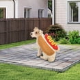 thumbnail image 4 of Funny Hot Dog Hamburger Pet Costume for Dogs & Cats - Cute Cosplay Outfit for Halloween, Parties, 4 of 9
