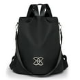thumbnail image 4 of Mochila de gran capacidad para mujer, elegante y segura, ligera y versátil, ideal para viajes diarios, antirrobo, soporte cómodo, nailon. Urban Explorer Gear. Blahzhy, 4 of 9