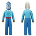 thumbnail image 3 of Disfraz de genio de lámpara mágica para niños, disfraz de músculo para Halloween, Purim, fiesta de carnaval, mascarada, fantasía, Umorden, 3 of 4