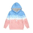 thumbnail image 4 of Kiijoy Toddler Girls Sweat Suit Ice Cream Print Cute Hoodie Sweatpants Set, Sizes 2-3T, 4 of 7