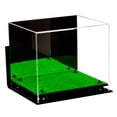 thumbnail image 5 of Deluxe Acrylic Baseball Batting Helmet Display Case with Black Risers, Mirror, Turf Base and Wall Mount (A012-BR), 5 of 7