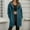 Dark Green, variant on Long Zip Up Hoodie Women Casual Hooded Long Tunic Sweatshirts Y2k Comfort Hoodies Fall Jacket Coat with Pockets