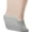 Grey 6 Pairs, variant on Seamless No Show Socks For Men 6 Pack Liner Thin Cotton Footies M L XL