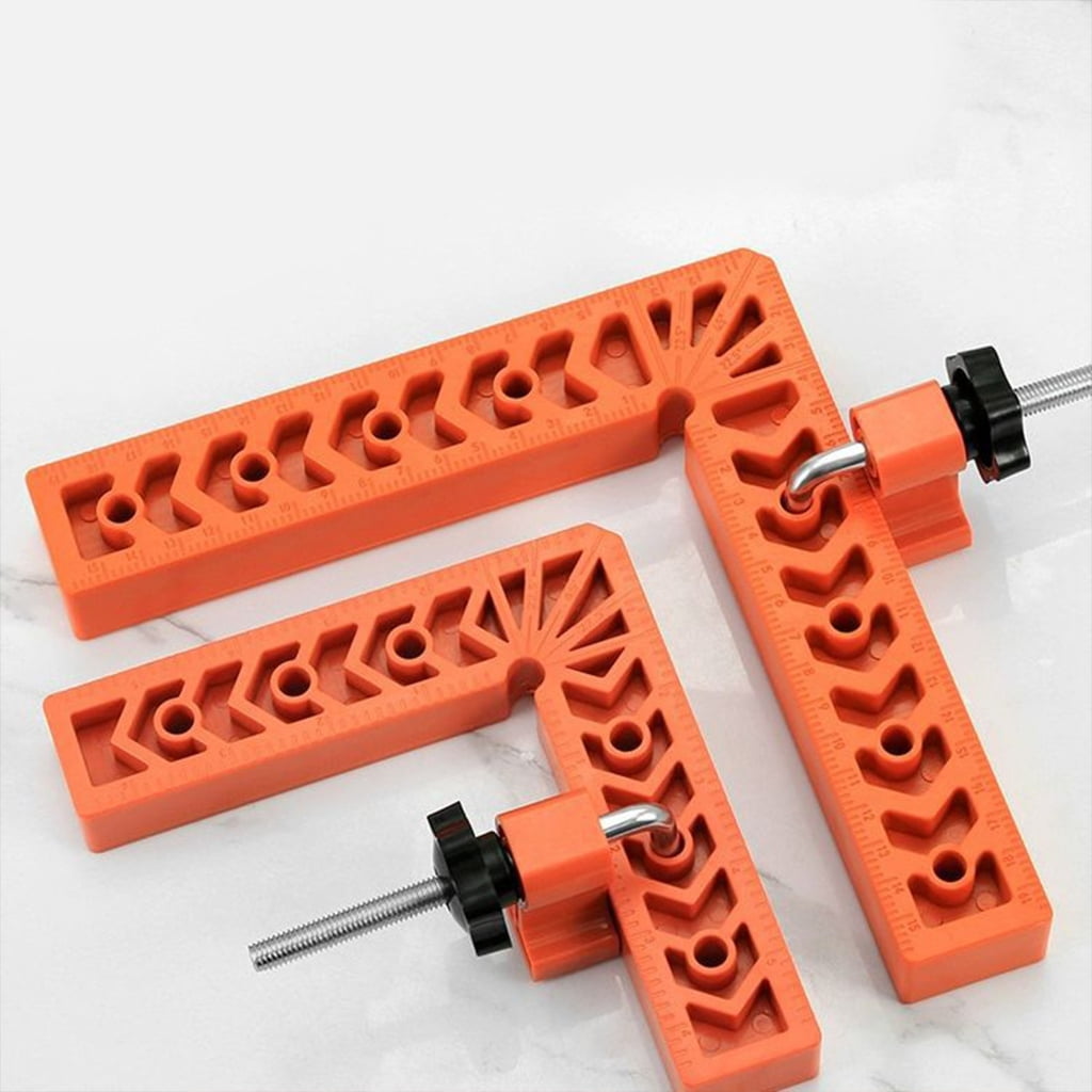 8 Set Right Angled Positioning Squares Corner Clamps for Woodworking Clamping Tools for Cabinet and Box Construction