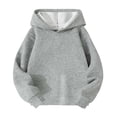 thumbnail image 4 of Mifsaly Girls Long Sleeve Casual Hoodies Kid Slim Fit Pullover Tops Soft Comfortable Fall Winter Fashion Everyday Sweatshirts, 4 of 6