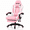 Pink, variant on Mr IRONSTONE Ergonomic Gaming Chair with Massage Lumbar Support and Footrest, Heavy Duty 400lbs Computer Chair for Adults, Blue/Black