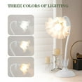 thumbnail image 3 of Modern Flower Table Lamp, High Brightness LED Reading Light Bedside Vintage, Flower Night Light 3 Colors Modes Lamps Decorm, Living Room Bedroom Room Lighting Table Lamps Home Decoration, 3 of 7