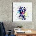 thumbnail image 6 of Epic Graffiti 'Colorful Watercolor German Shorthaired Pointer 2' by Furbaby Affiliates, Canvas Wall Art, 37"x37", 6 of 8