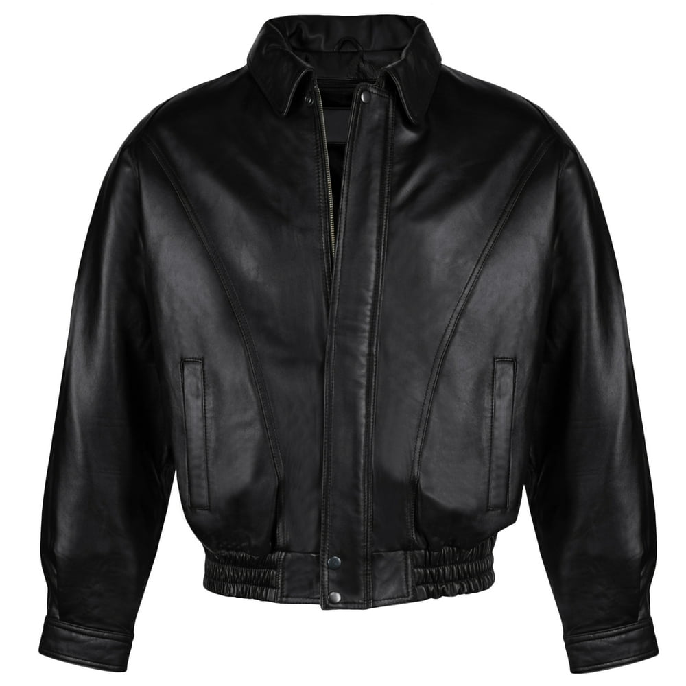 Victory Sportswear Victory Outfitters Men's Genuine Leather Bomber