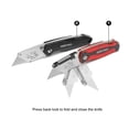 thumbnail image 2 of Swiss Tech Folding Utility Knife (2-Pack) with Blades (20-Pack), 2 of 8