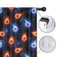 thumbnail image 4 of Baseballs and Auras Pattern Insulated Teens Curtains Set Of 2, Bedroom Essentials, Toddler Room Decor 52"x84", 4 of 5