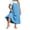 Light Blue, variant on 2026 Summer Dress for Women Solid Color Pinafore Loose Fit A-Line Swing Sundress with Adjustable Straps