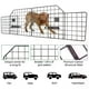 thumbnail image 4 of Dog Car Barrier Multifunctional Pet Trunk Divider Gate Portable Vehicles Safety Travel Separator Guard Net for Dog Travel Suppli, 4 of 5