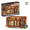 American-style coffee shop (with lighting), variant on JD125 Turtle Island Building Blocks Set, 2765 PCS MOC Pirate Ship Model with Mini Island & Palm Trees, Creative Gift for Adults & Teens​
