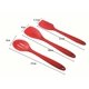 thumbnail image 3 of 20 pcs Silicone Kitchen Utensils,Cooking Tool Set Heat Resistant Silicone Kitchenware, Non-Stick Kitchen Baking Tools 10 Sets + 10 S Hooks - Red, 3 of 5
