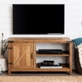 thumbnail image 2 of 44 inch Rustic Farmhouse Barn Door TV Stand - Reclaimed Barnwood, 2 of 15
