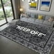 thumbnail image 5 of KEEP OFF Printed Floor Mat Furnishings Cashmere Living Room Area Rugs Bedroom Bedside Bay Window Carpet Halloween Christmas Gift My Lux Decor Round, 5 of 11