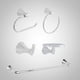thumbnail image 2 of Juego De Accesorios Para Baño Yaz Urrea Yz.20 5 Piezas, 2 of 3