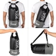 thumbnail image 5 of Seavenger Seafarer 20L Dry Bag | Waterproof Outdoor Travel Pack | Backpack, Crossbody, Duffel Gear Bag | Black, 5 of 5