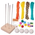 thumbnail image 4 of Kit para hacer pulseras de paracord, juego de manualidades de crochet, manualidades fáciles, manualidades lindas, tejido DIY 4, 4 of 9