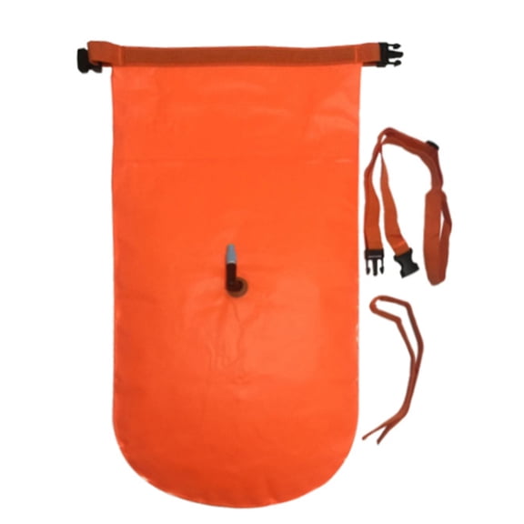 Outdoor Waterproof Dry Bag Pack Water-Resistance Long Lasting Lightweight Bag for Kayaking River Trekking  Orange