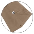 thumbnail image 4 of felwors Summer Capris for Women Casual Stretch High Waisted Yoga Pants Lightweight Pull On Side Split Athletic Cropped Trouser Khaki for Size M, 4 of 4