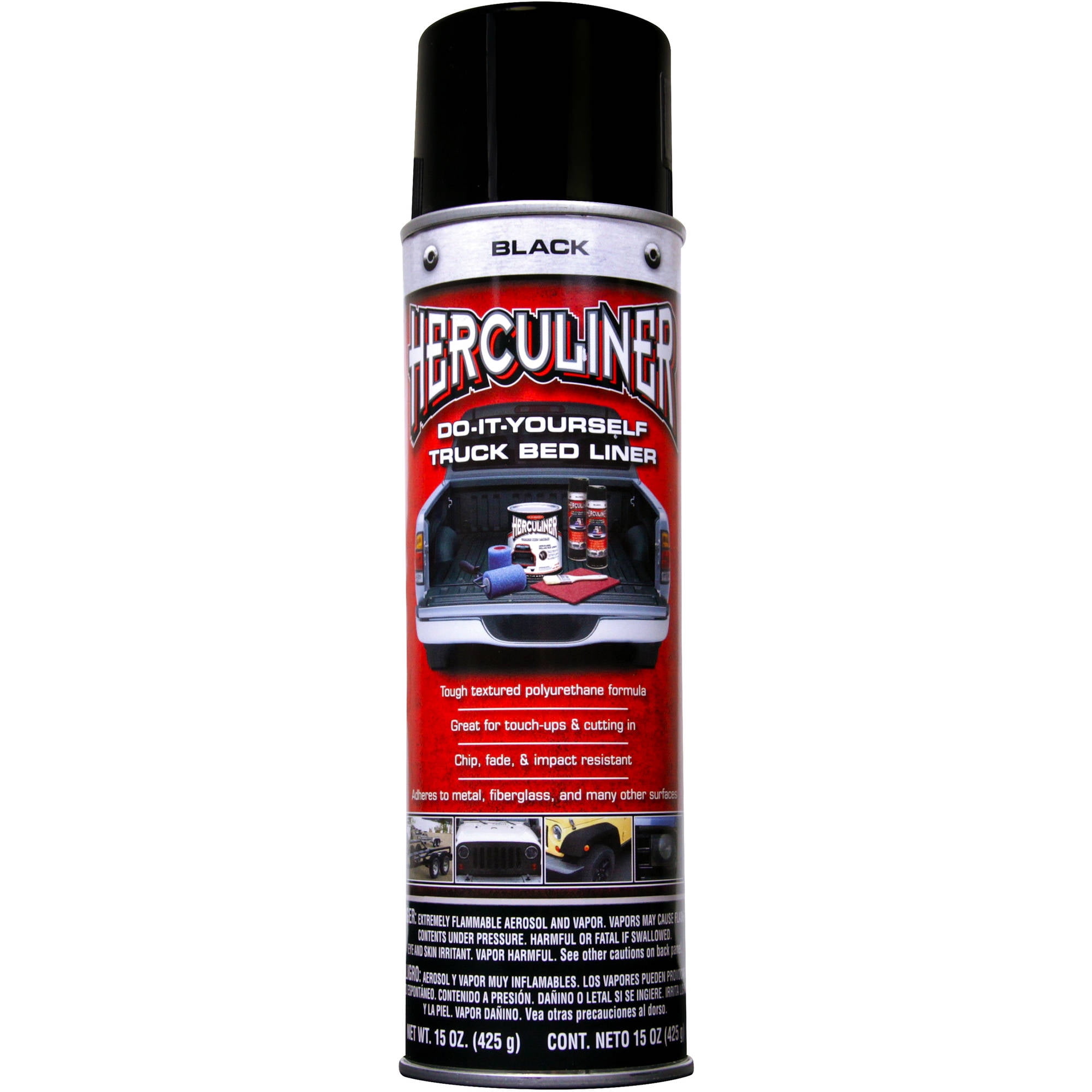 Herculiner Truck Bed Liner Black 15 Oz Walmart Com Walmart Com