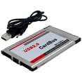 thumbnail image 3 of 2X PCMCIA to USB 2.0 CardBus 2 Port 480M Card Adapter for Laptop PC Computer, 3 of 4