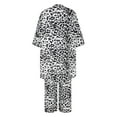 thumbnail image 4 of Pompotops Ensemble Mode Femme 2 Pcs Cardigan à Manches Longues + Pantalon Ample en Liquidation, 4 of 5