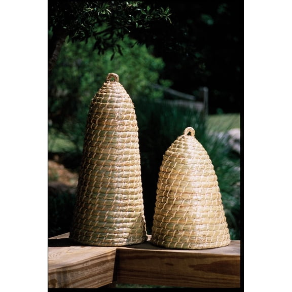 Kalalou ransitional Extra Tall Bee Skep, 27" H, Natural