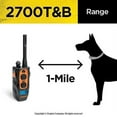 thumbnail image 4 of Dogtra 2700T&B Long Range 1-Mile 1-2 Dog Training & Beeper Remote Dog Training E-Collar for Upland Gun Dog Includes eOutletdeals Pet Travel Bowl, 4 of 6