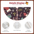 thumbnail image 3 of Sikiie Merry Christmas Nativity Christmas Tree Skirt, Jesus Christian Winter Holiday Tree Mat Decoration(30-48IN), 3 of 6