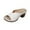 White, variant on LOVZFMLL Sandals for Women 2025 Summer Leather Slip On Open Toe Heels Sandals for Casual Outdoor Beach Vacation Platform Sandals Brown 5.5
