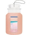 thumbnail image 2 of Yankee Candle Car Jar Air Freshener Fragrance-Infused Paperboard, Pink Sands, 2 Packs, 2 of 4