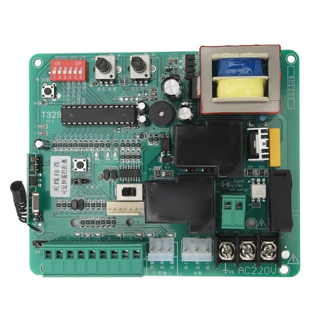 Tablero De Control Para Abridor De Puerta Corredera, Controlador De Puerta Eléctrica Universal Para Puertas Batientes, Placa De Circuito De Tablero De Control De Motor De Puerta