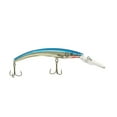 thumbnail image 3 of Reef Runner Deep Little Ripper Hard Bait Fishing Lures 600 Series , Chrome/Blue, 3 of 4